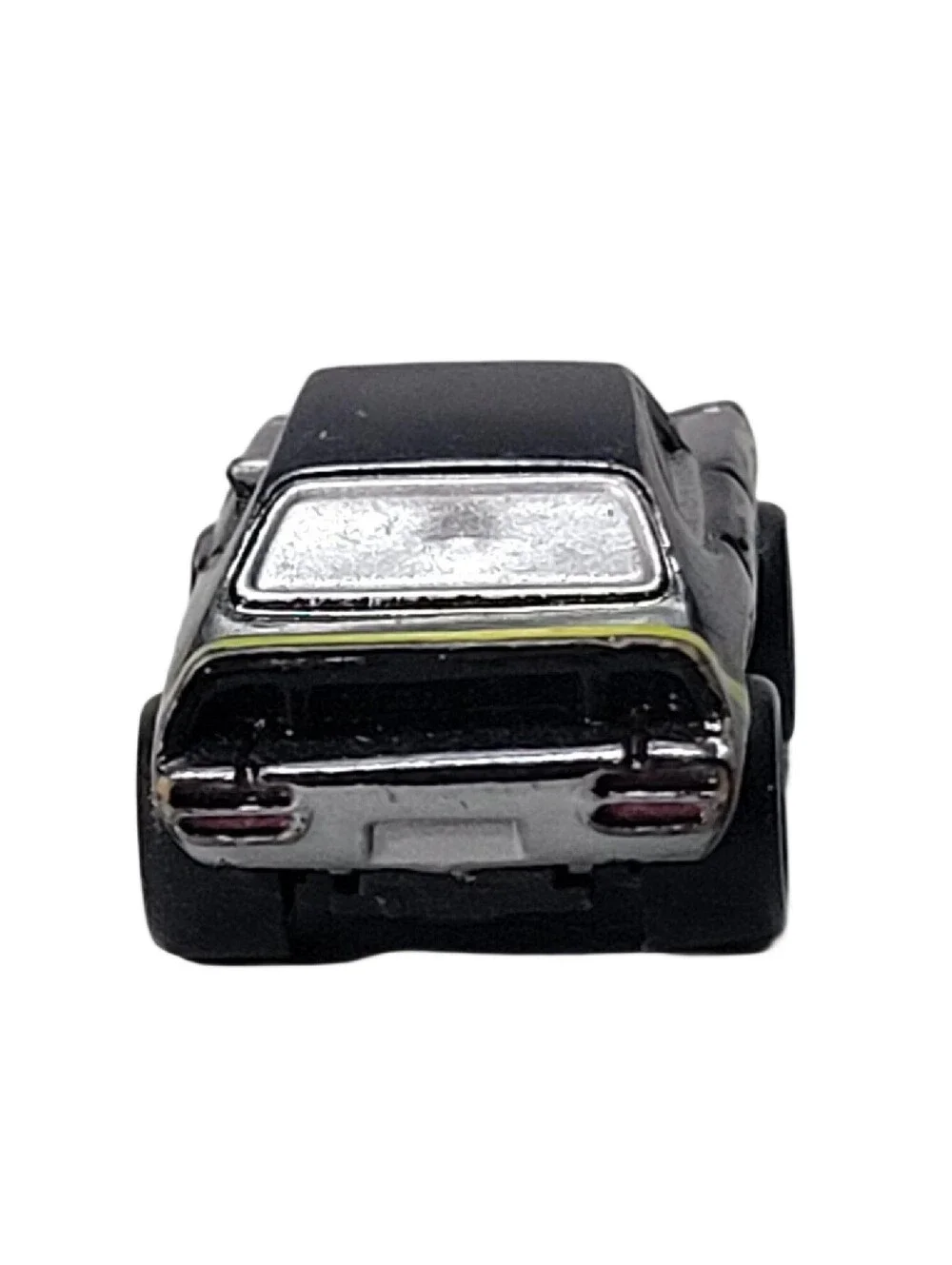 RARE VINTAGE 1986 GALOOB MICRO MACHINES '68 PONTIAC GTO BLACK WITH GREEN STRIPE